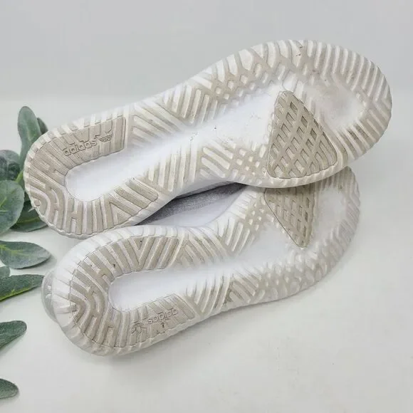 ADIDAS Women's Gray Tubular Sneakers Sz 9 - Picture 10 of 10